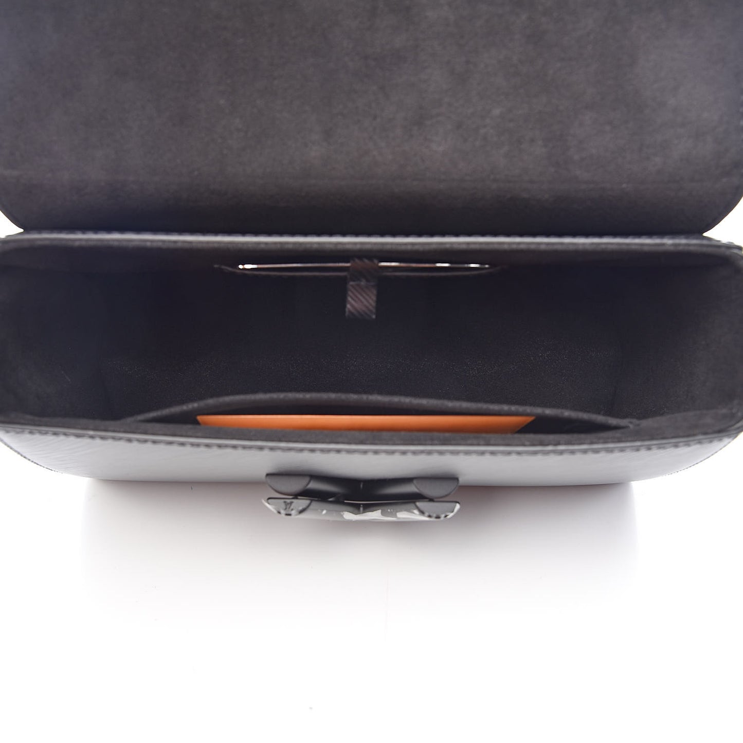 Epi Twist Shoulder Bag MM Matte Black