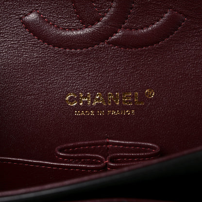 Chanel Lambskin Quilted Medium Double Flap Black 6 of 11