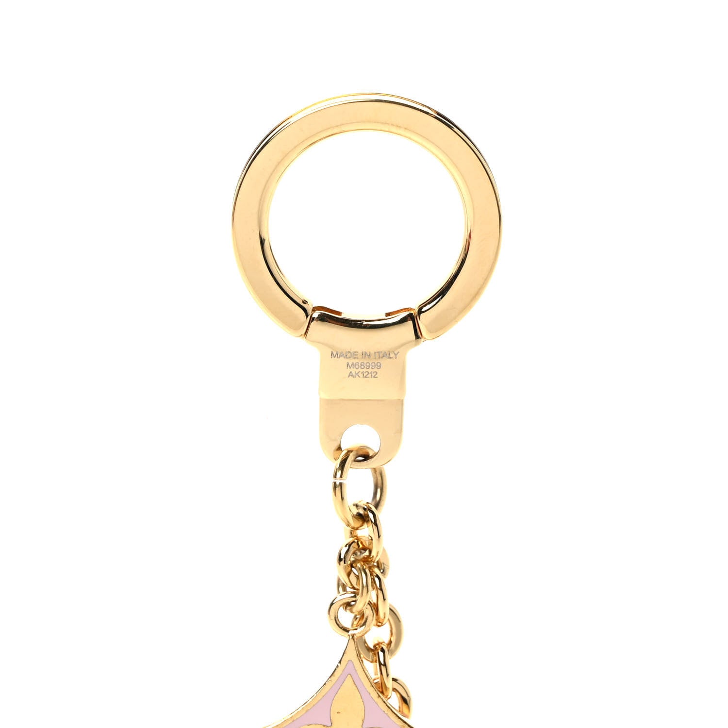 Louis Vuitton Monogram Spring Street Bag Charm Key Holder Gold 5 of 5