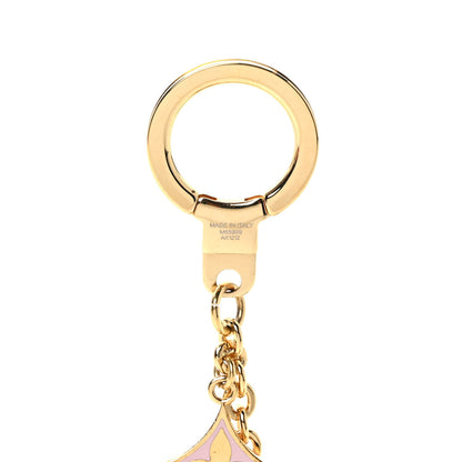 Louis Vuitton Monogram Spring Street Bag Charm Key Holder Gold 5 of 5