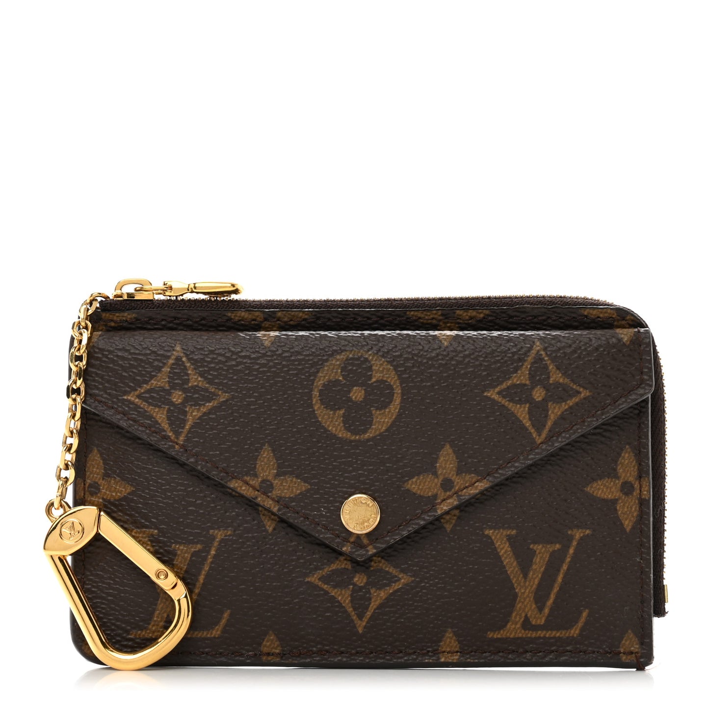 Monogram Recto Verso Card Holder Black