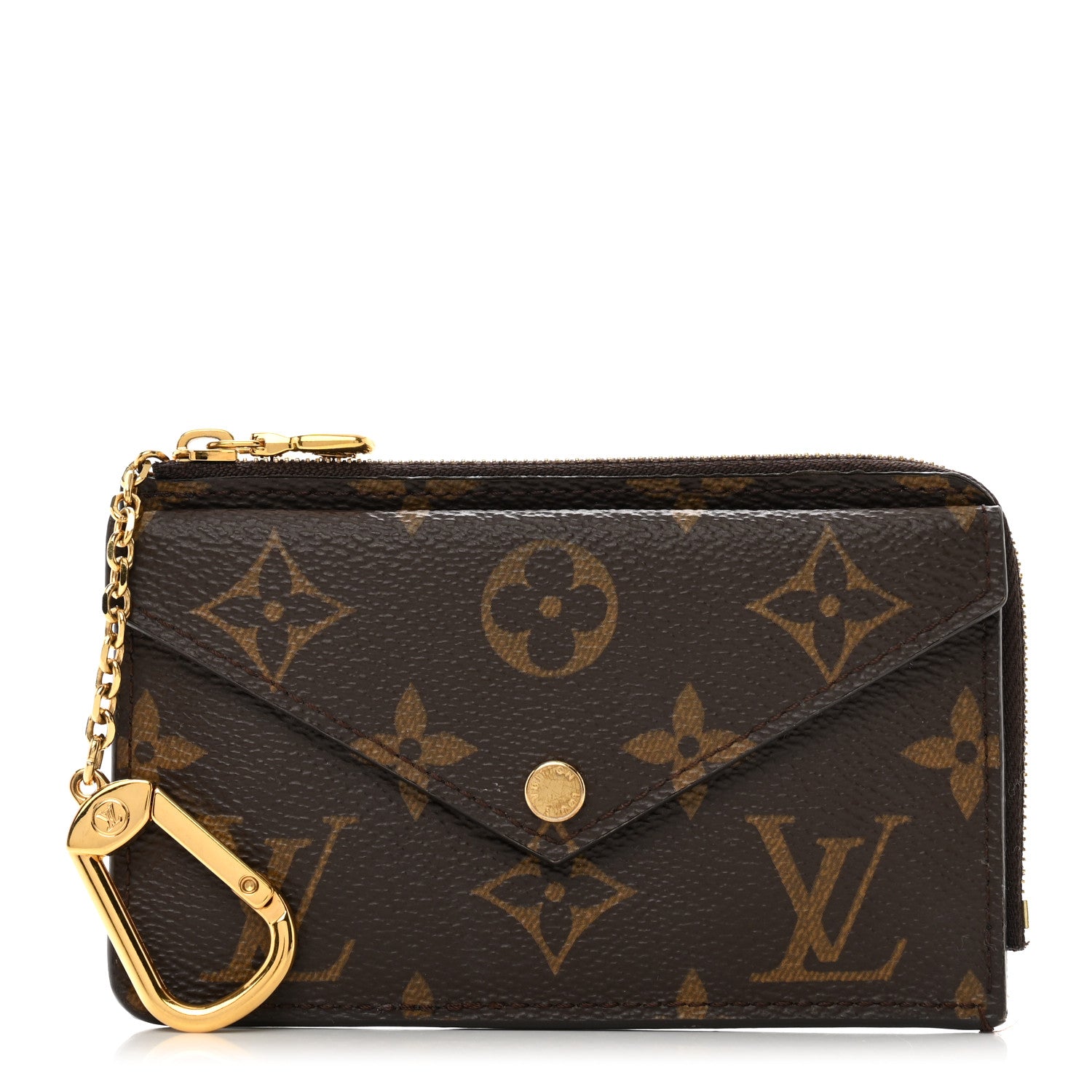 Louis Vuitton Monogram Recto Verso Card Holder Black 1 of 7