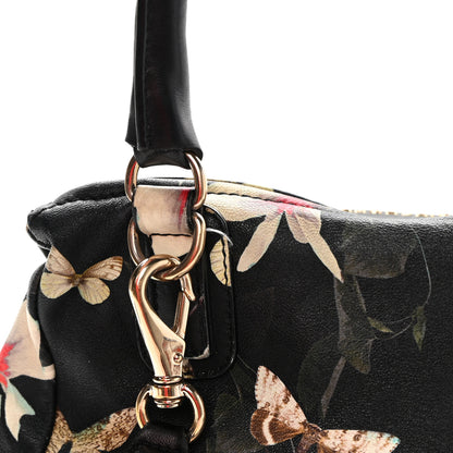 Givenchy Lambskin Magnolia and Moth Print Mini Pandora Black 14 of 16