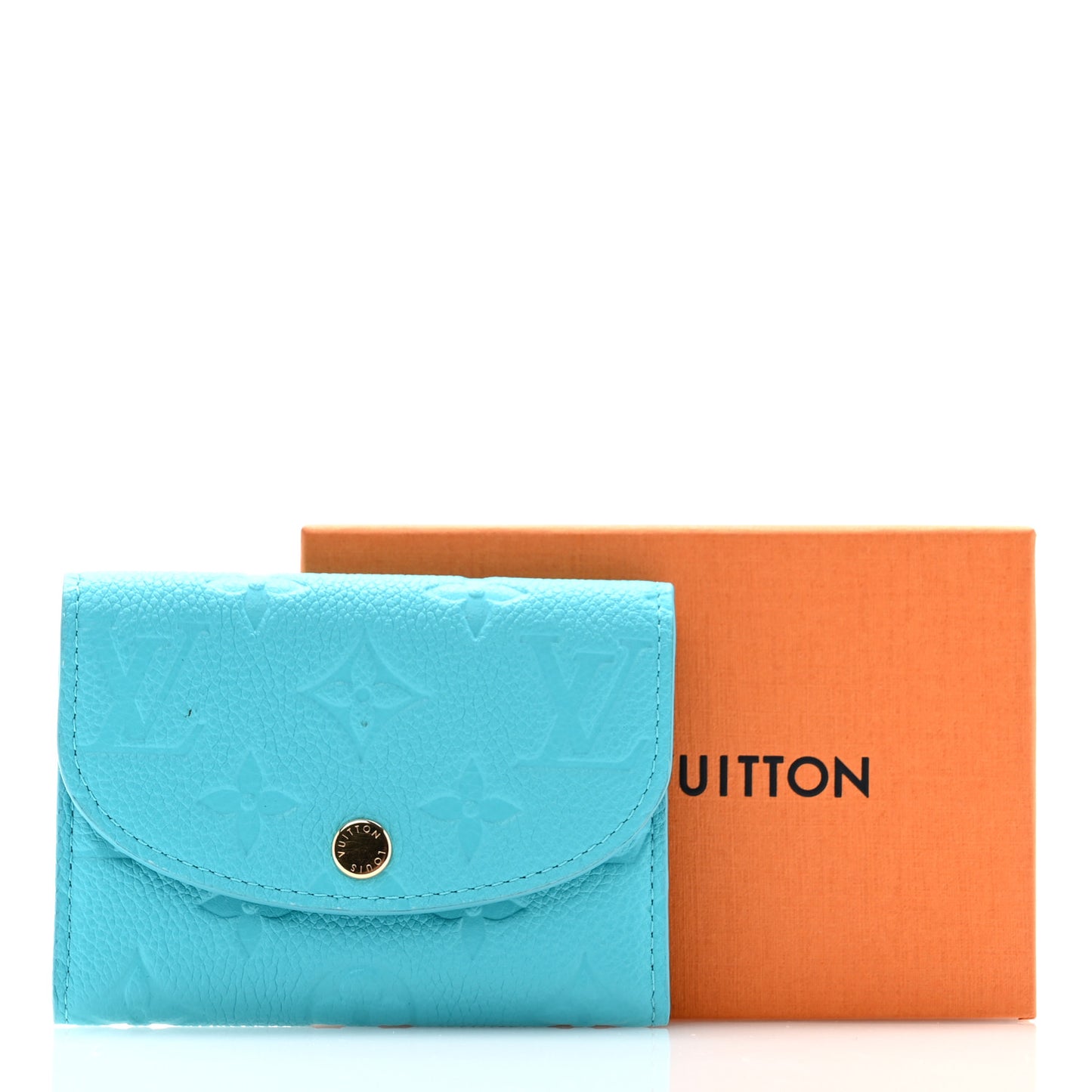 LV X TM Empreinte Rosalie Coin Purse Kabira Blue