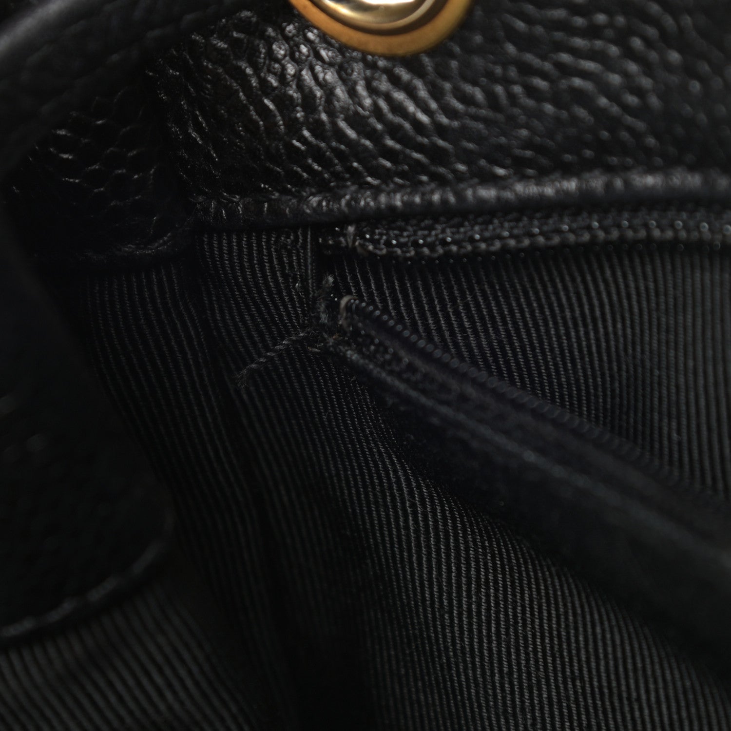 Chanel Caviar CC Backpack Black 15 of 15