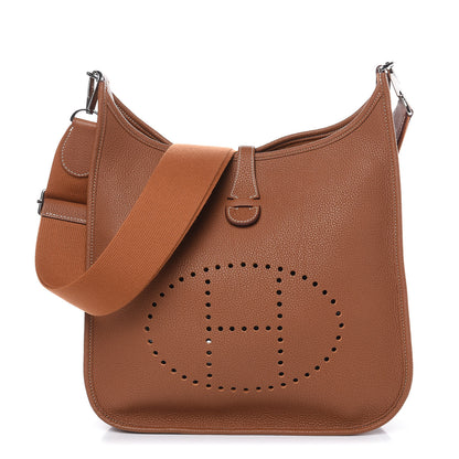 Hermes Togo Evelyne III PM Gold 1 of 10