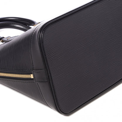 Louis Vuitton Epi Alma PM Black 6 of 9