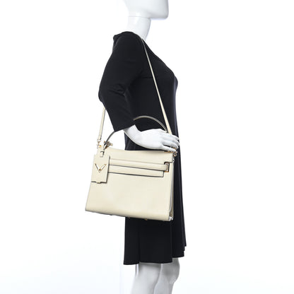 Valentino Garavani Grained Calfskin Medium My Rockstud Frame Bag Light Ivory 2 of 12