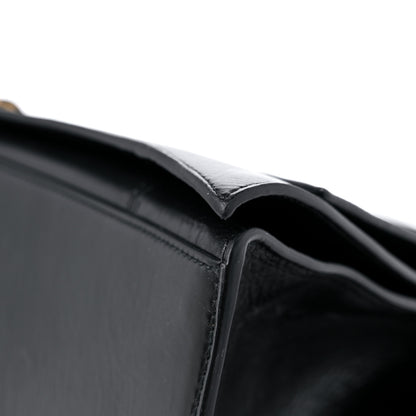 Balenciaga Paper Calfskin Large Crush Sling Bag Black 9 of 14