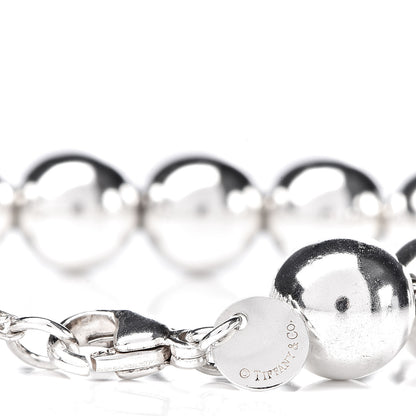 Tiffany Sterling Silver 10mm HardWear Ball Bracelet 4 of 5