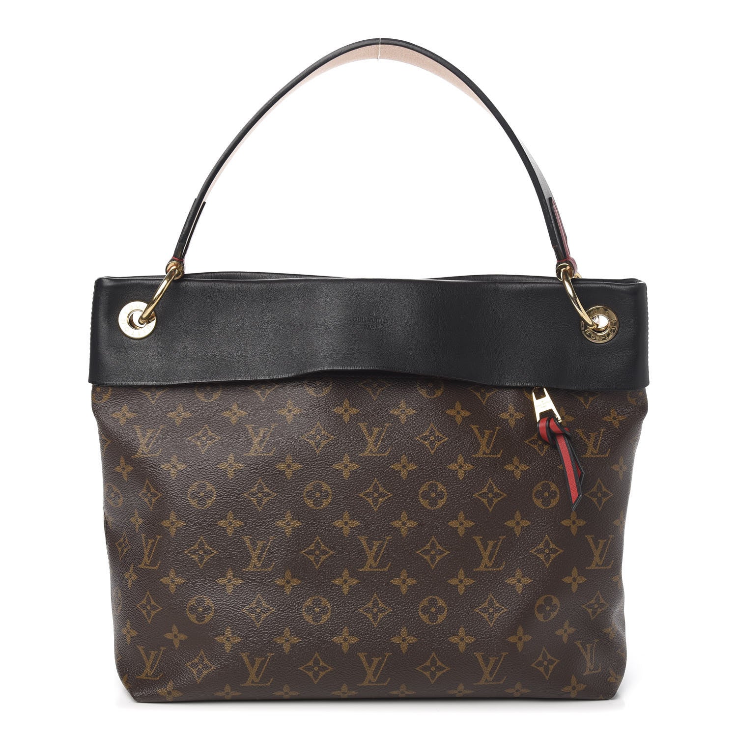 Louis Vuitton Monogram Tuileries Hobo Black 1 of 8
