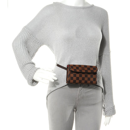Louis Vuitton Damier Ebene Pochette Florentine Extra Small 2 of 7