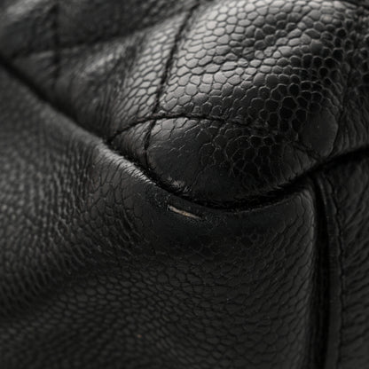 Chanel Caviar Quilted Grand Shopping Tote GST Black 13 of 16