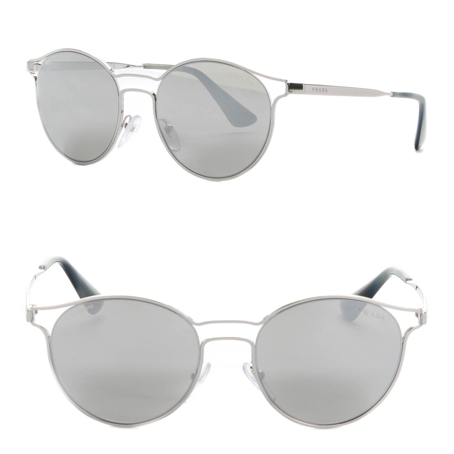 Prada Mirrored Cinema Sunglasses SPR 62S 1 of 5