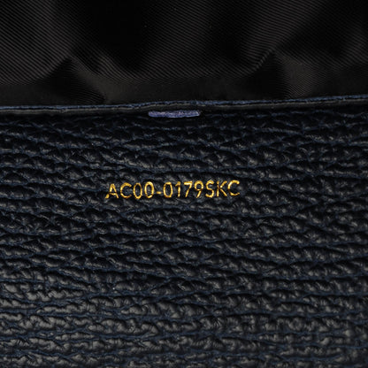 3.1 Phillip Lim 3.1 Textured Calfskin Medium Pashli Satchel Ink 7 of 7