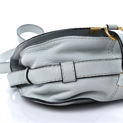 Chloe Calfskin Mini Marcie Round Crossbody Bag Light Cloud 7 of 9