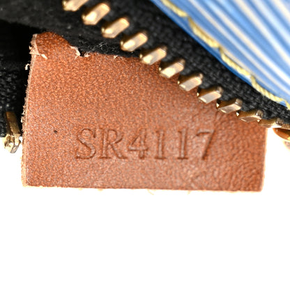 Louis Vuitton Epi Reverse Monogram Pochette Metis Denim Light 9 of 14
