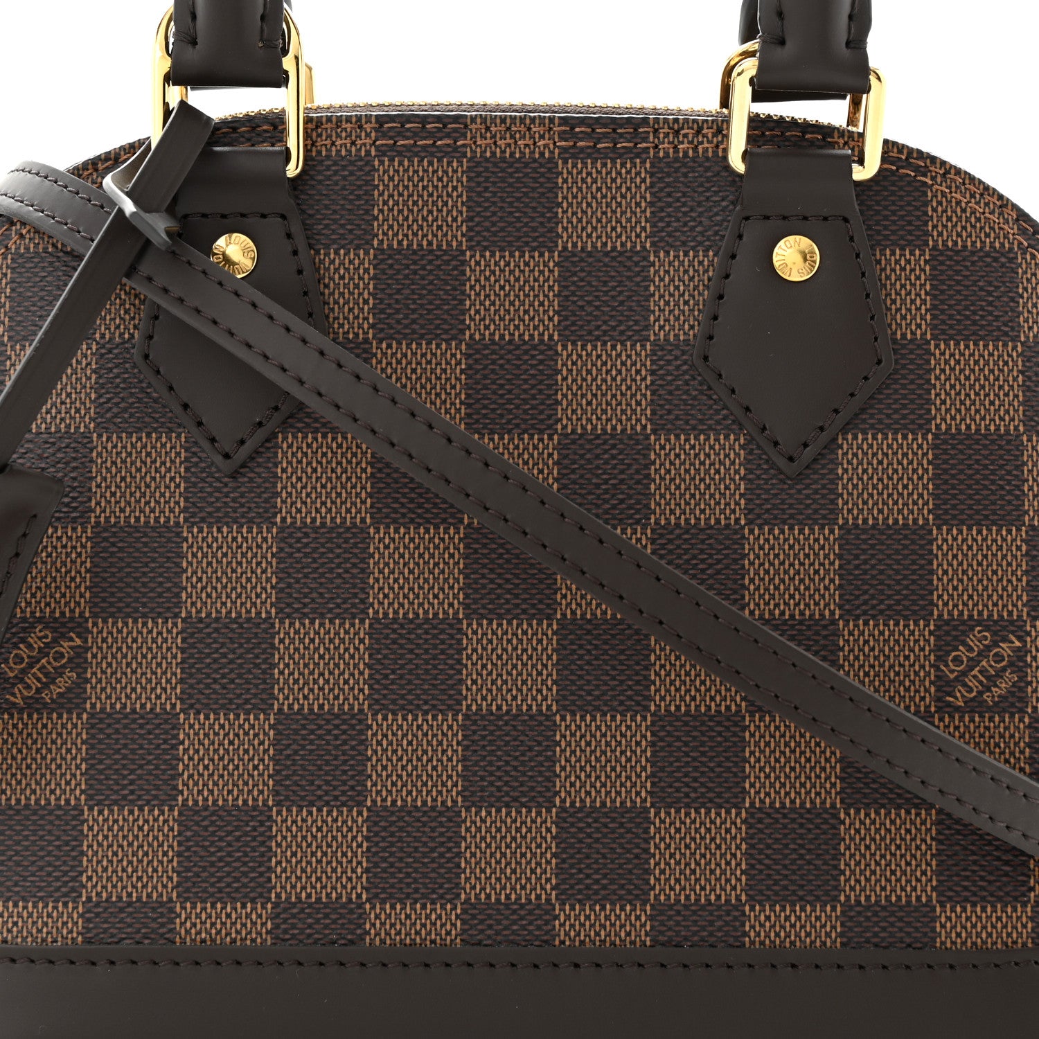Louis Vuitton Damier Ebene Alma BB 7 of 10