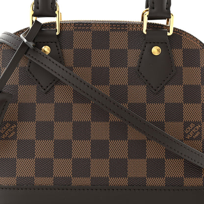 Louis Vuitton Damier Ebene Alma BB 7 of 10