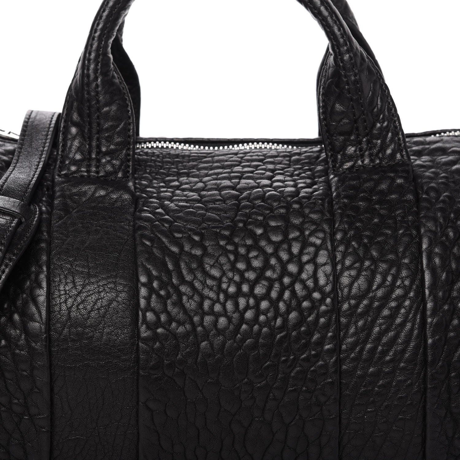 Alexander Wang Pebbled Lambskin Rocco Black Nickel Hardware 9 of 9