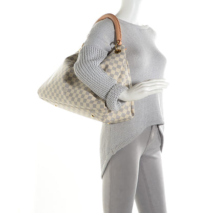 Louis Vuitton Damier Azur Artsy MM 2 of 8