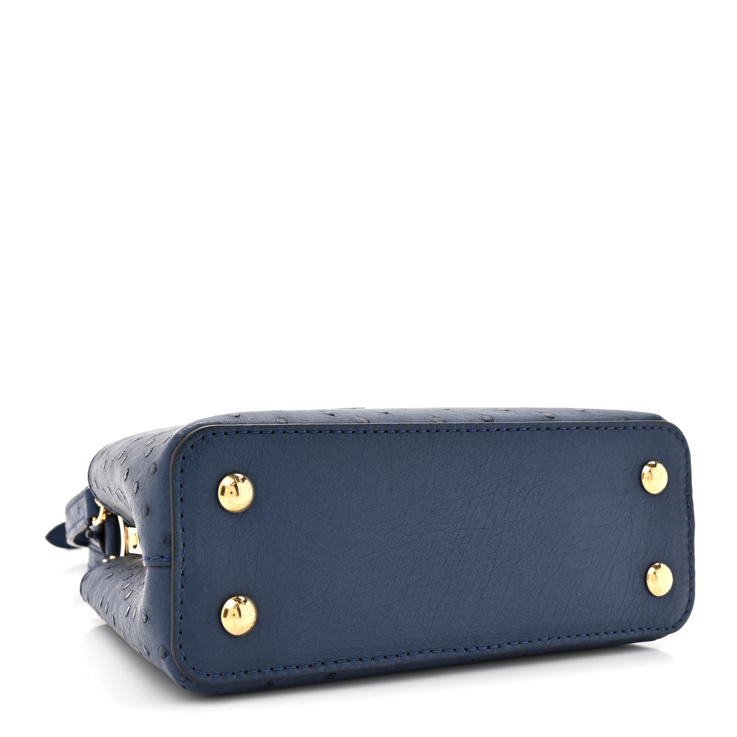 Louis Vuitton Ostrich Capucines Mini Indigo 1540455 – FASHIONPHILE