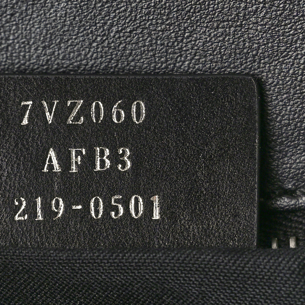 Vitello Grace Light Logo Fendi Pack Backpack Black