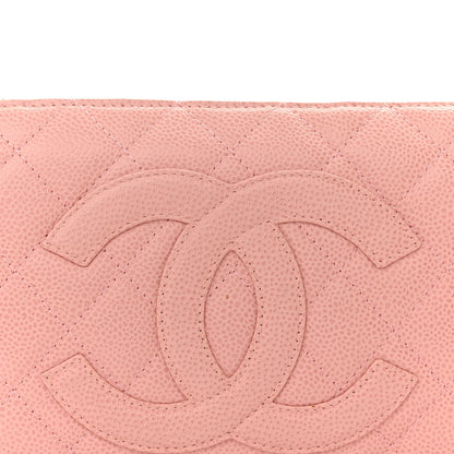 Chanel Caviar Quilted Timeless CC Shoulder Bag Pink 8 of 11