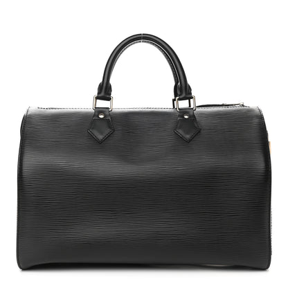 Louis Vuitton Epi Speedy 30 Black 1 of 10