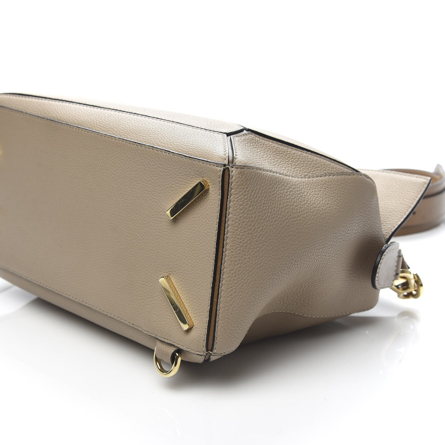 Calfskin Medium Puzzle Bag Sand Mink