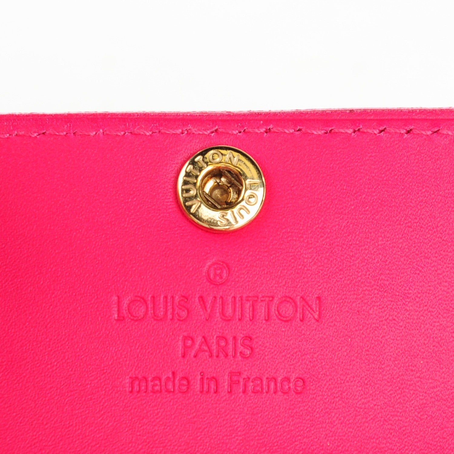 Louis Vuitton Vernis Ludlow Wallet Rose Pop 5 of 7