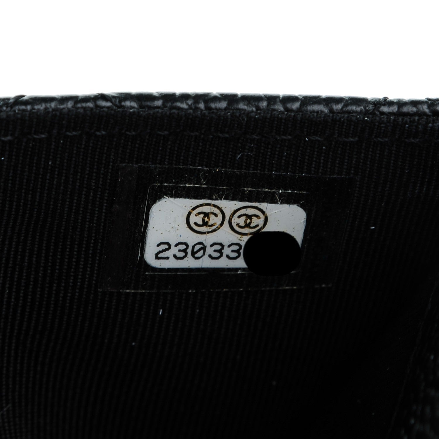 Chanel Caviar Quilted Flap Card Holder Black 8 of 8