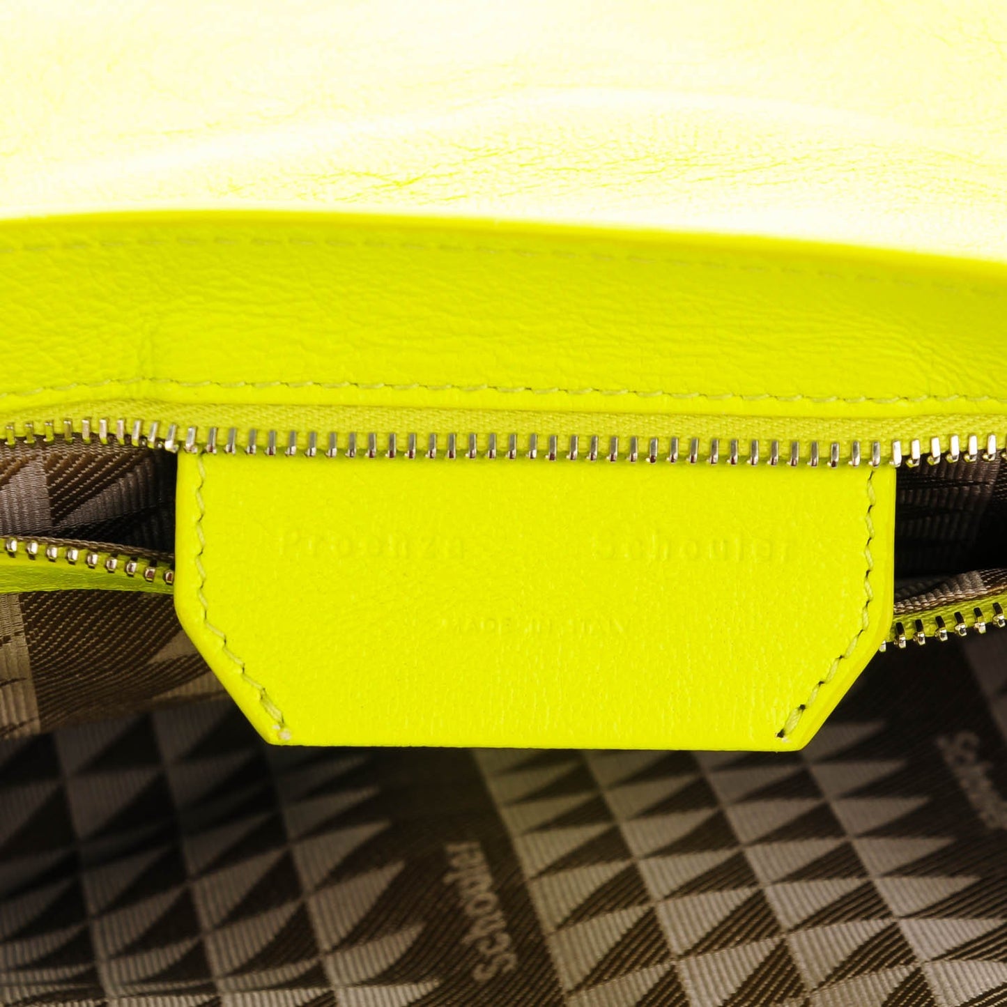 Lambskin Medium PS1 Satchel Sulfur