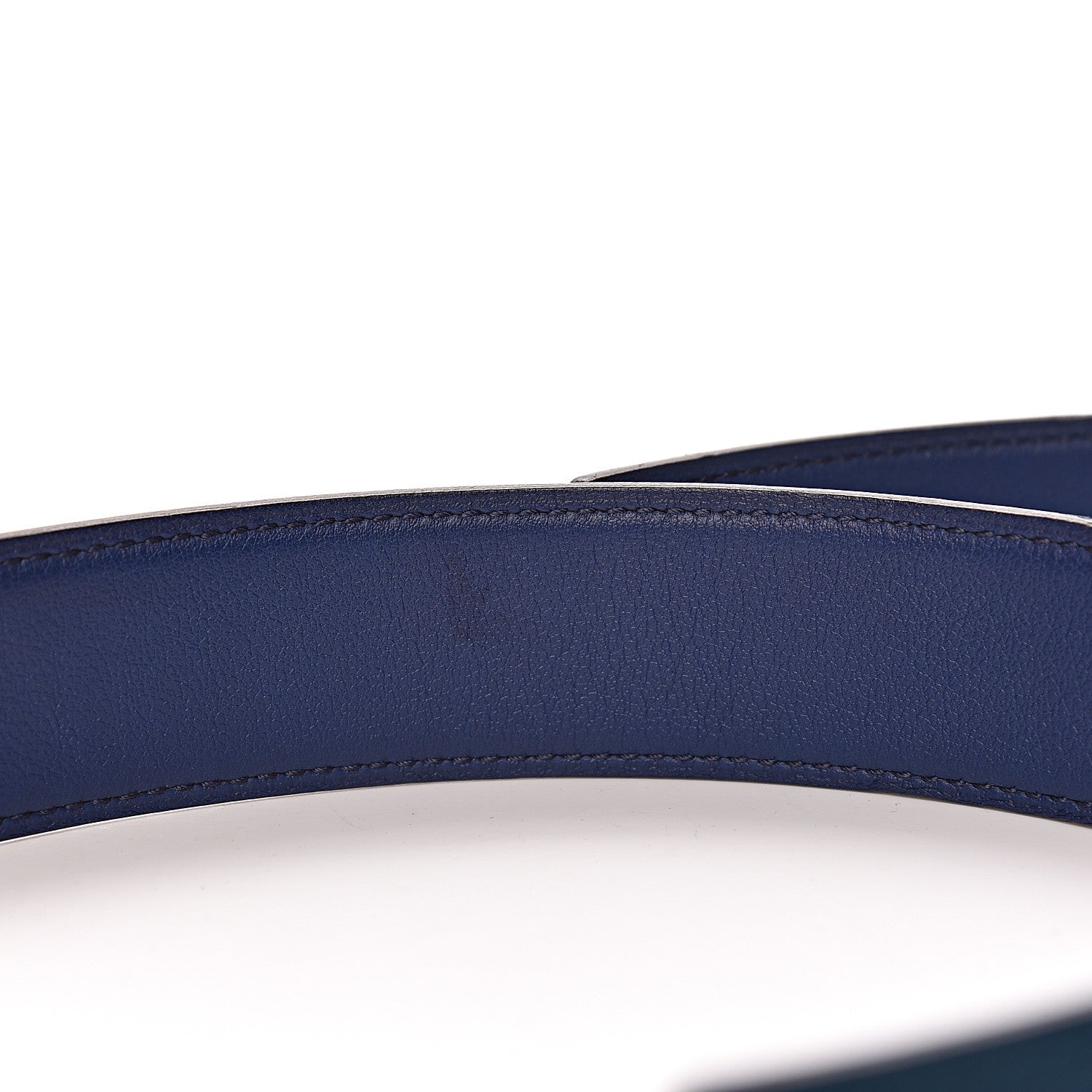 Hermes Epsom Swift H Belt 90 Colvert Bleu Saphir 10 of 11
