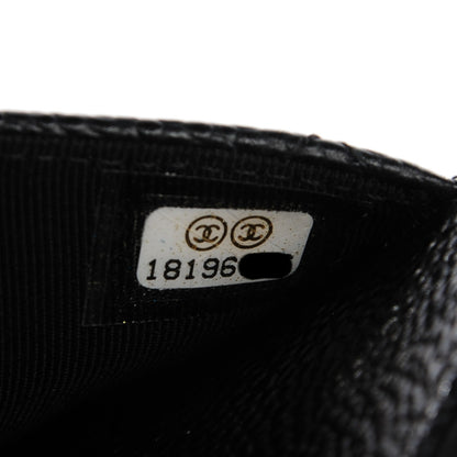 Chanel Caviar Quilted Wallet On Chain WOC Black 8 of 9