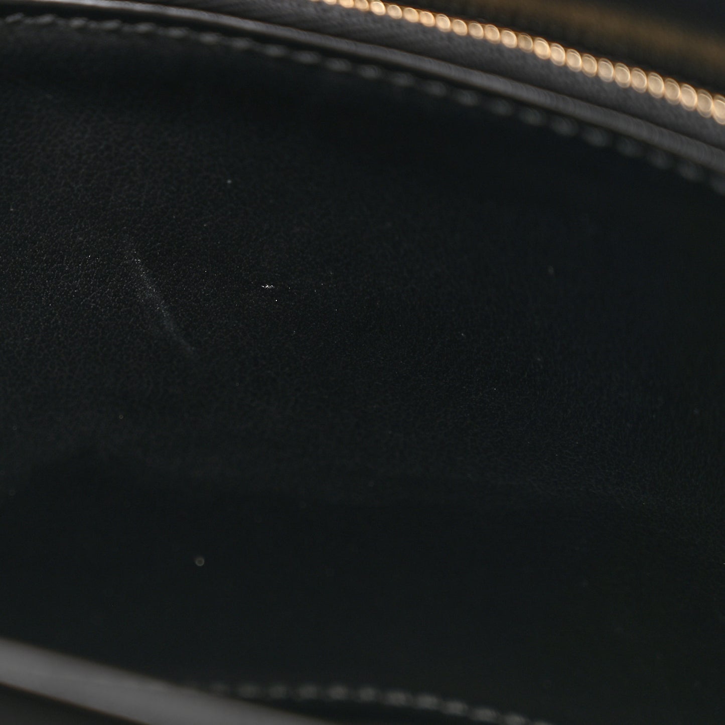 Calfskin Matelasse GG Marmont Chain Wallet Black