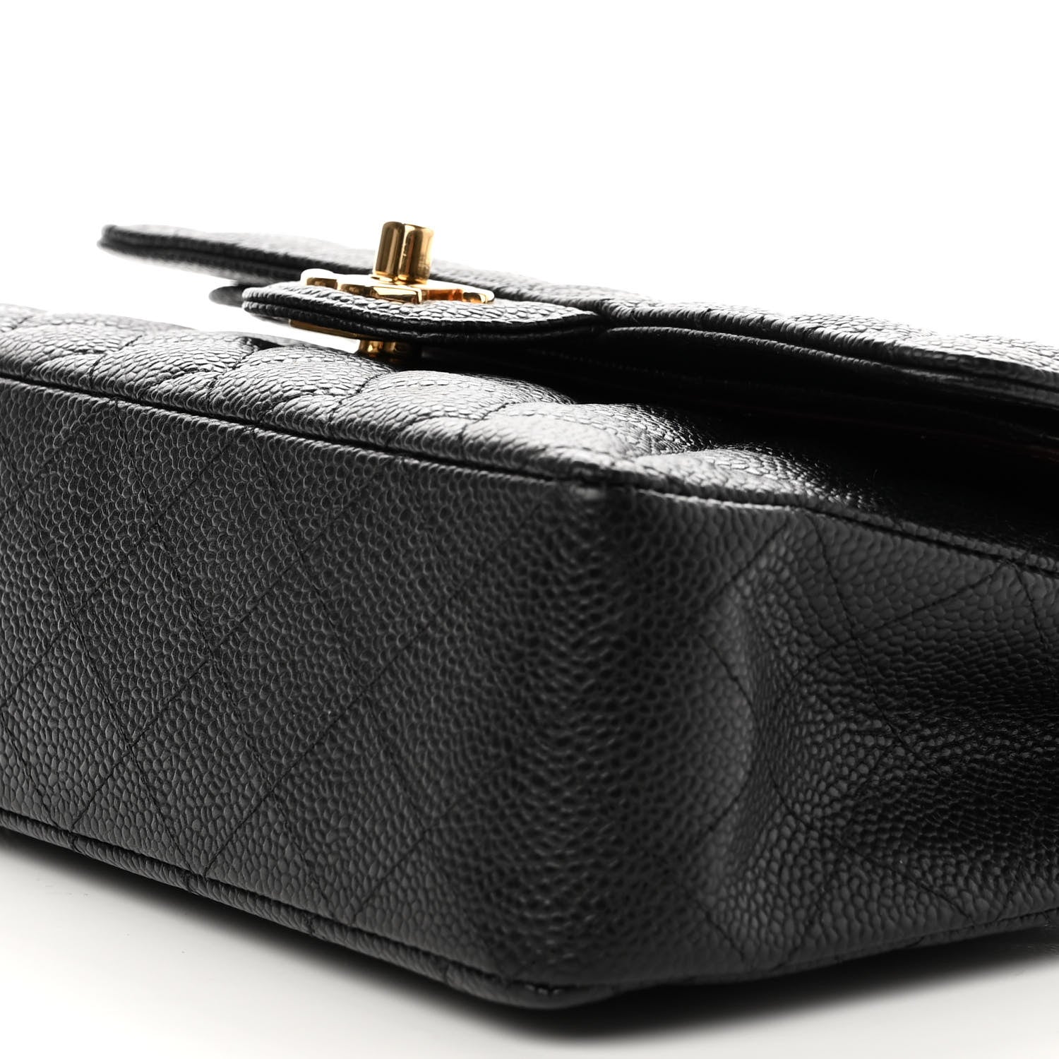 Chanel Caviar Quilted Small Double Flap Black 9 of 9