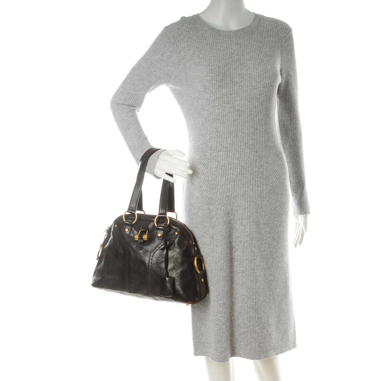 Calfskin Medium Muse Brown