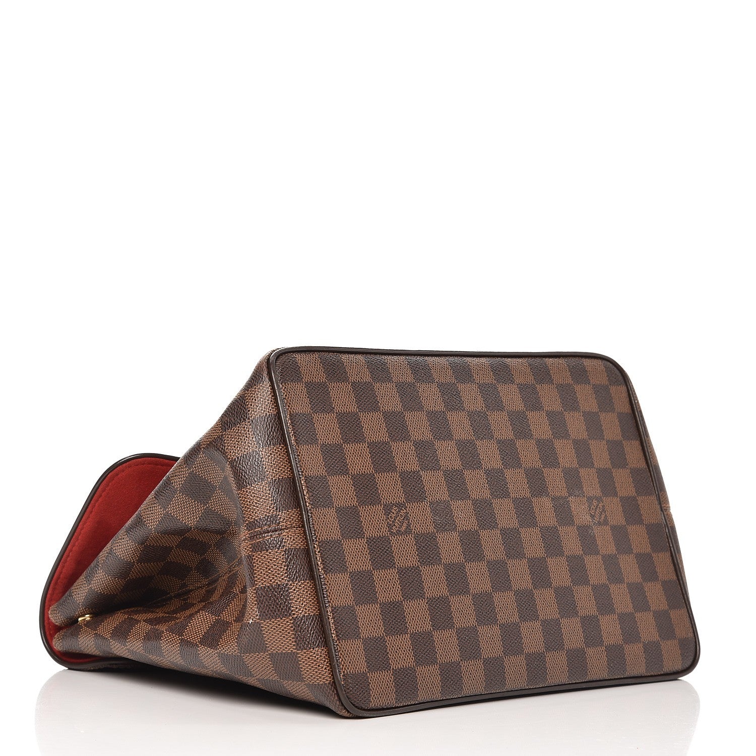 Louis Vuitton Damier Ebene Bergamo MM 4 of 17
