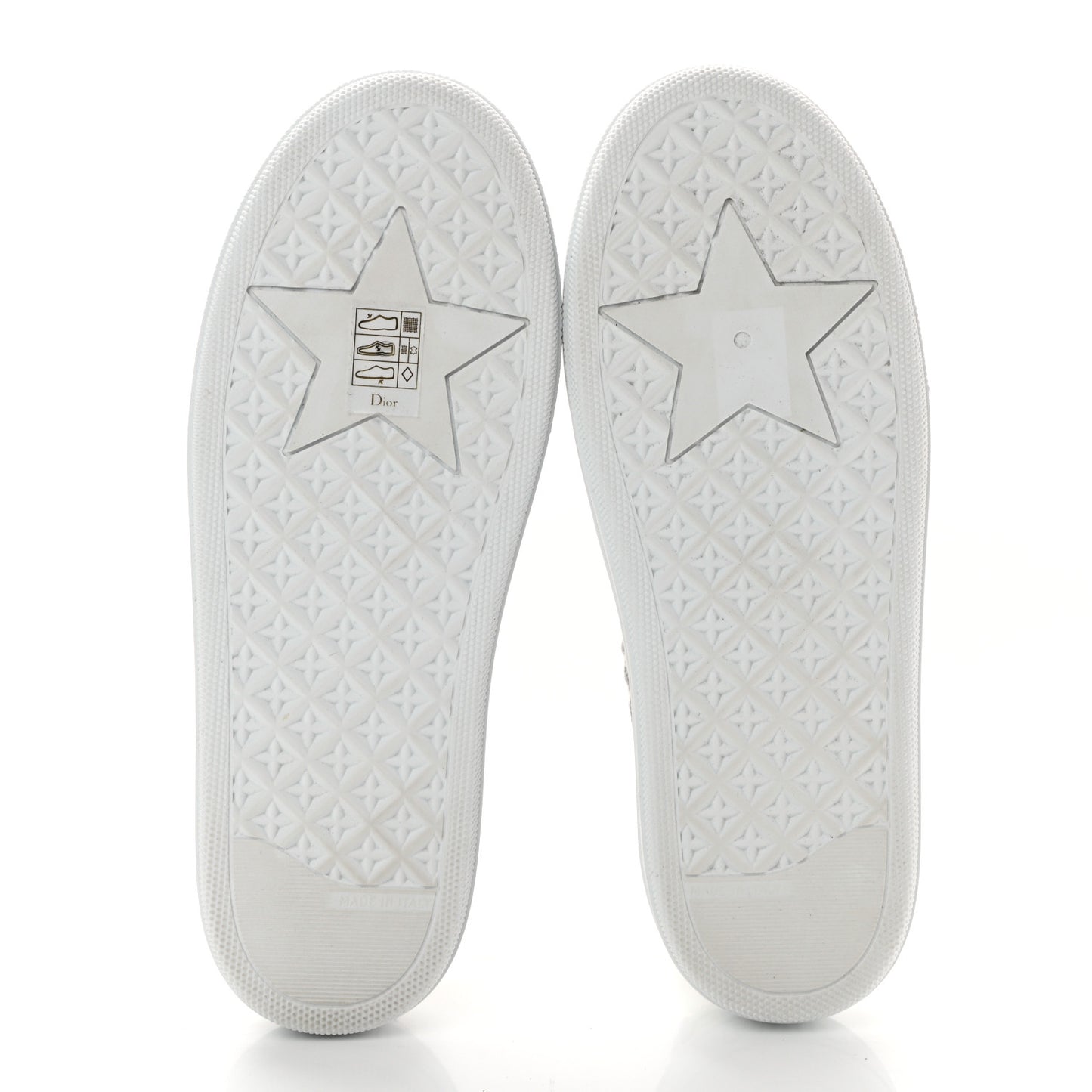 Canvas Oblique Embroidered Womens Solar Slip On Sneakers 37 Grey Stone