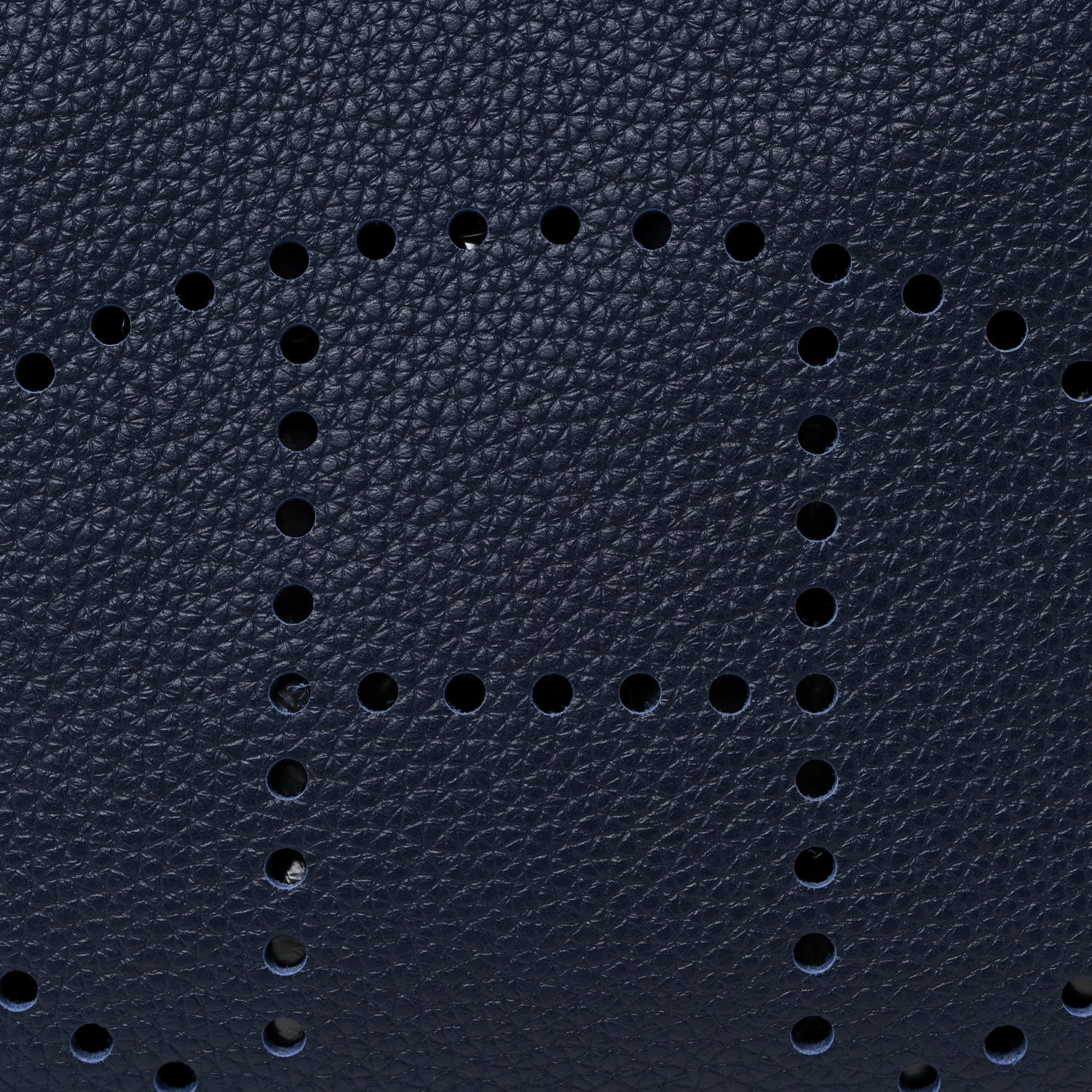 Hermes Taurillon Clemence Quadrille Evelyne III PM Bleu Nuit Bleu Saphir Anemone Capucine 7 of 11