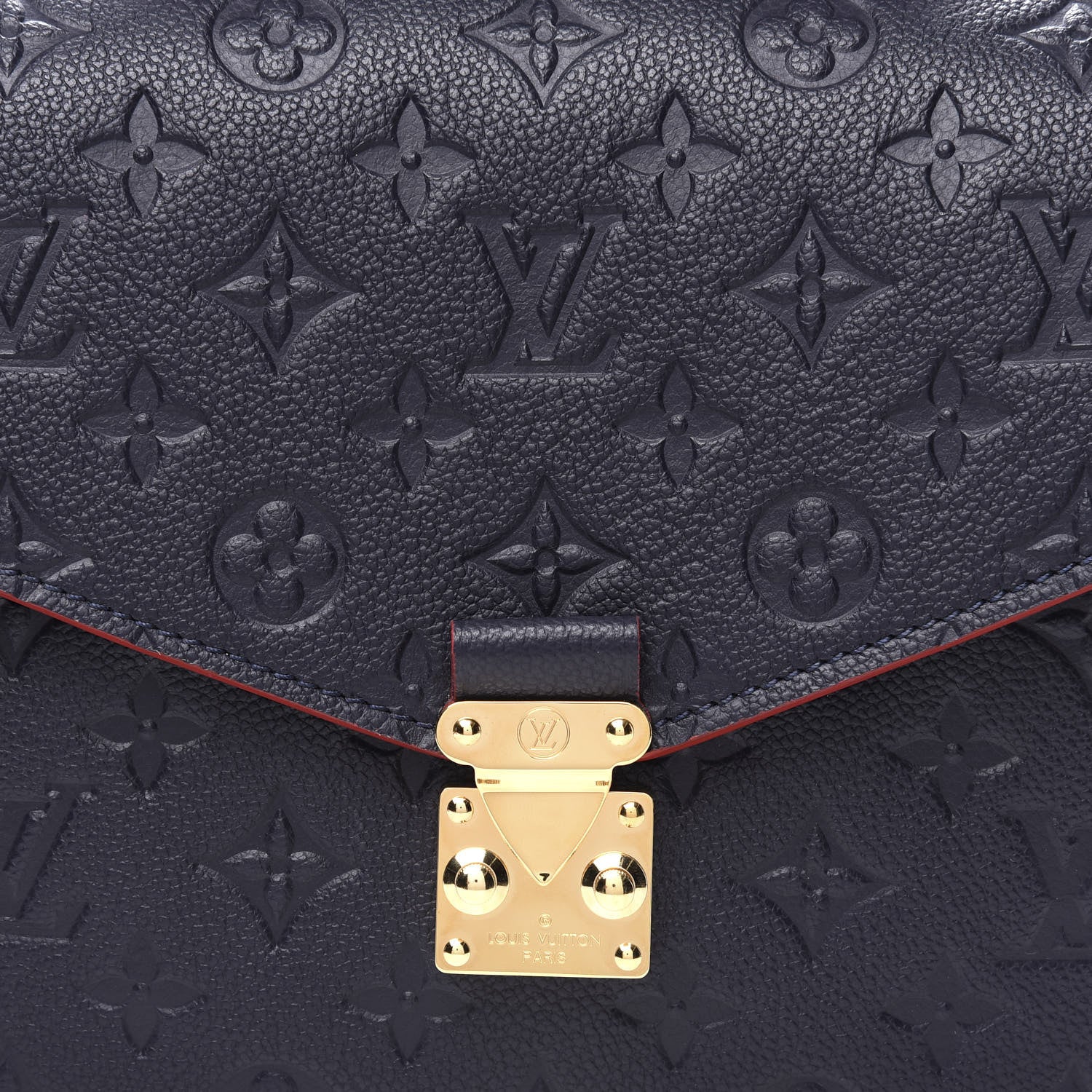 Louis Vuitton Empreinte Pochette Metis Marine Rouge 9 of 9