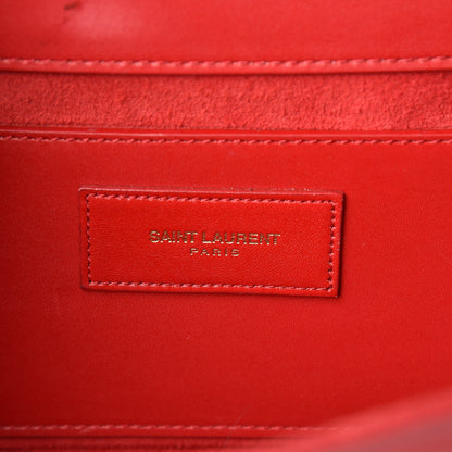 Saint Laurent Calfskin Cassandre Clutch Rouge Orient 6 of 15