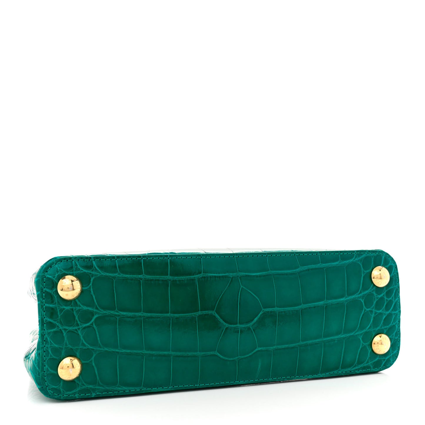 Alligator Capucines BB Emeraude