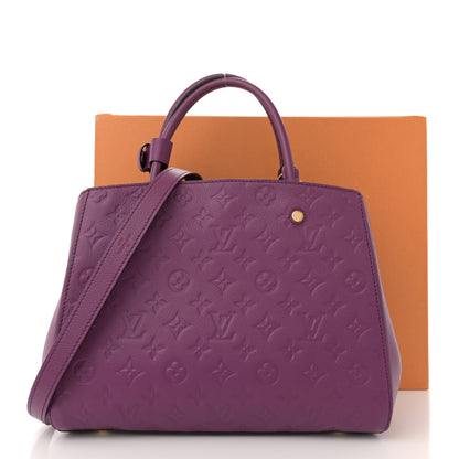 Louis Vuitton Empreinte Montaigne MM Amethyste 11 of 11