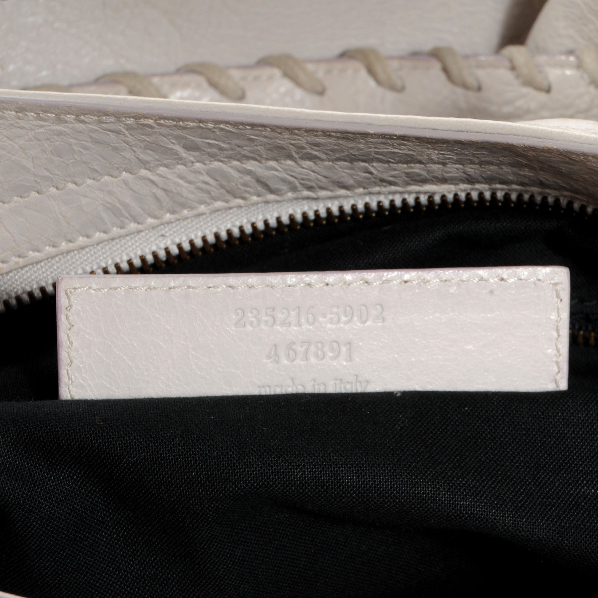 Balenciaga Agneau Classic Hardware Velo Nacre 7 of 9