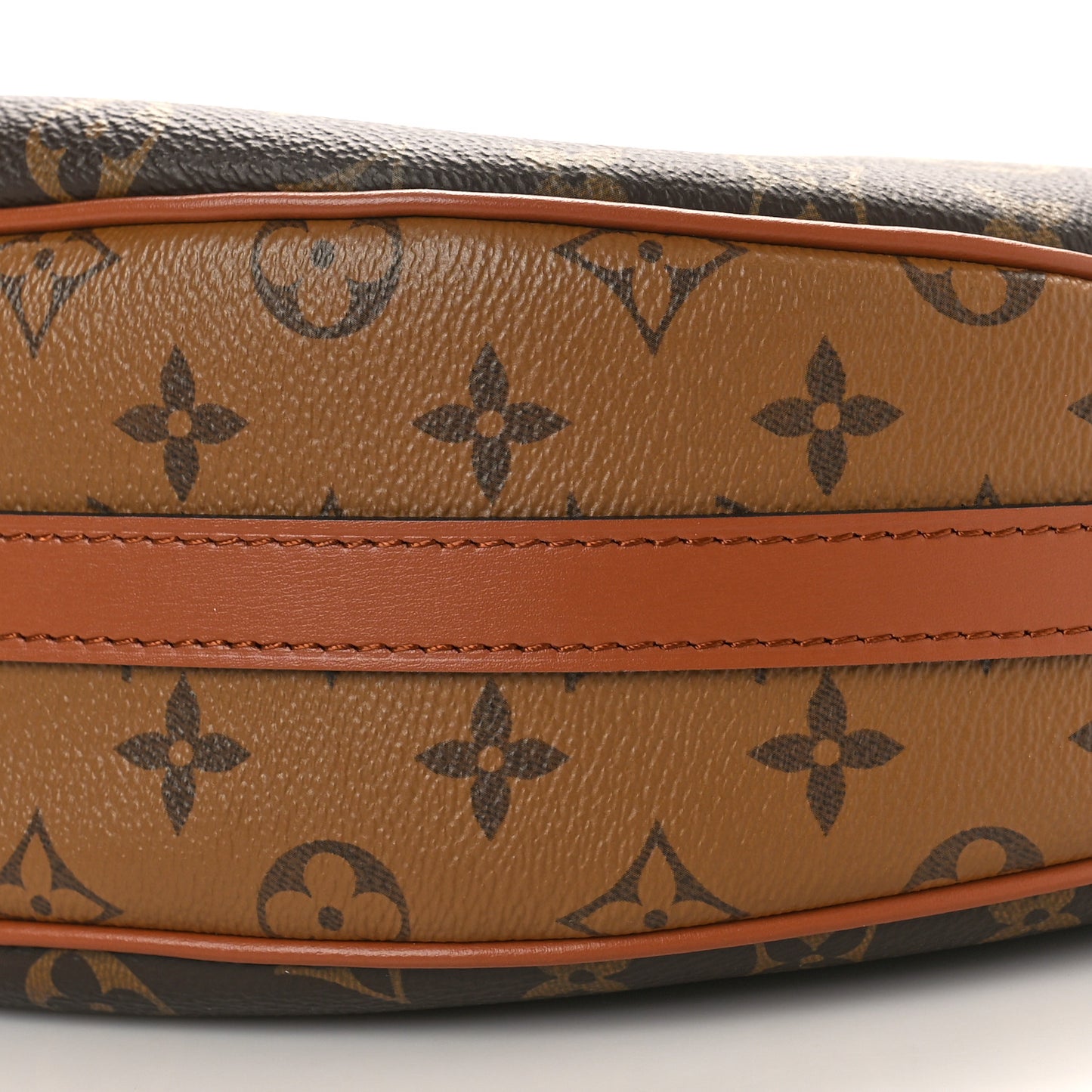 Reverse Monogram Loop Hobo