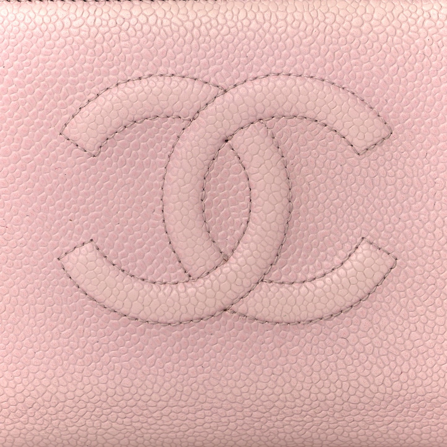 Caviar Timeless CC Yen Wallet Pink