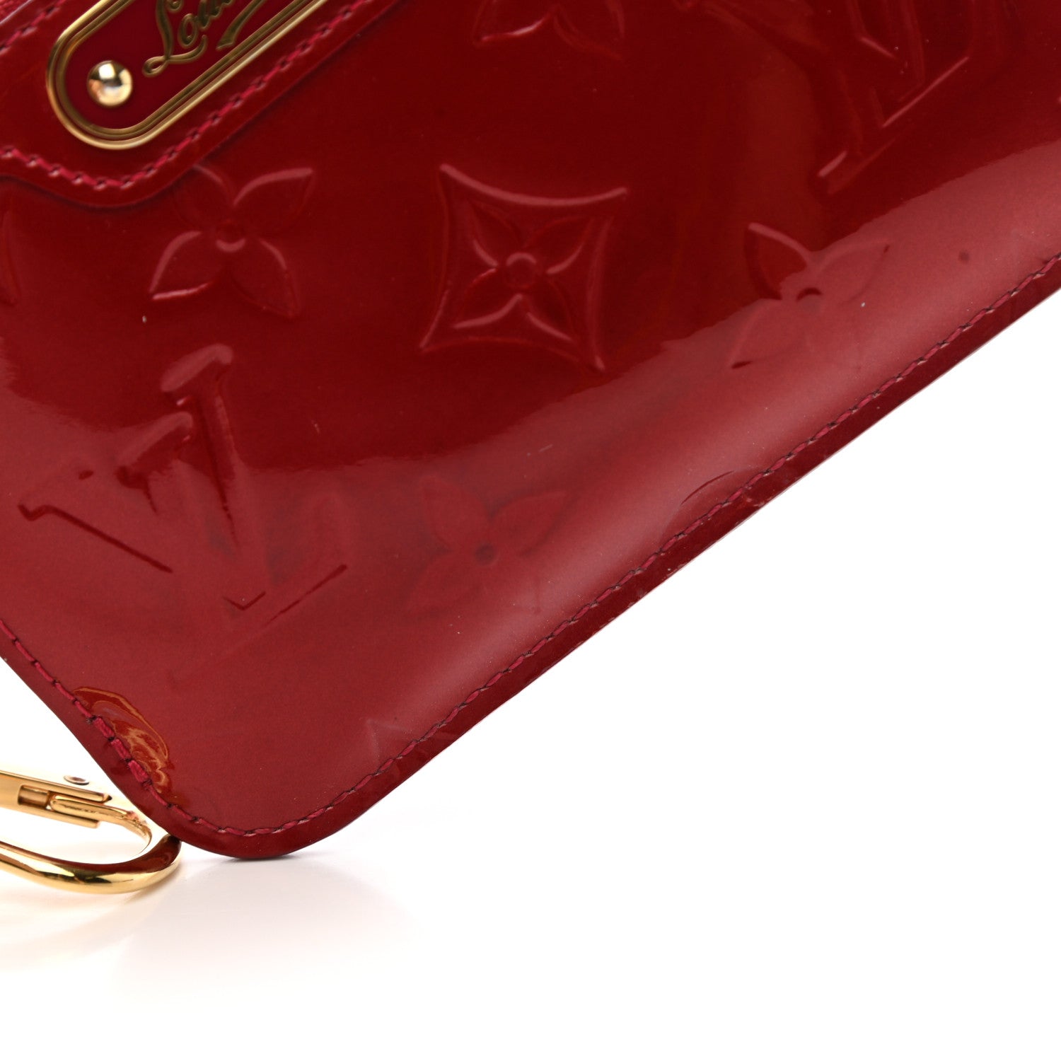 Louis Vuitton Vernis Key Pouch Pomme D'Amour 9 of 9