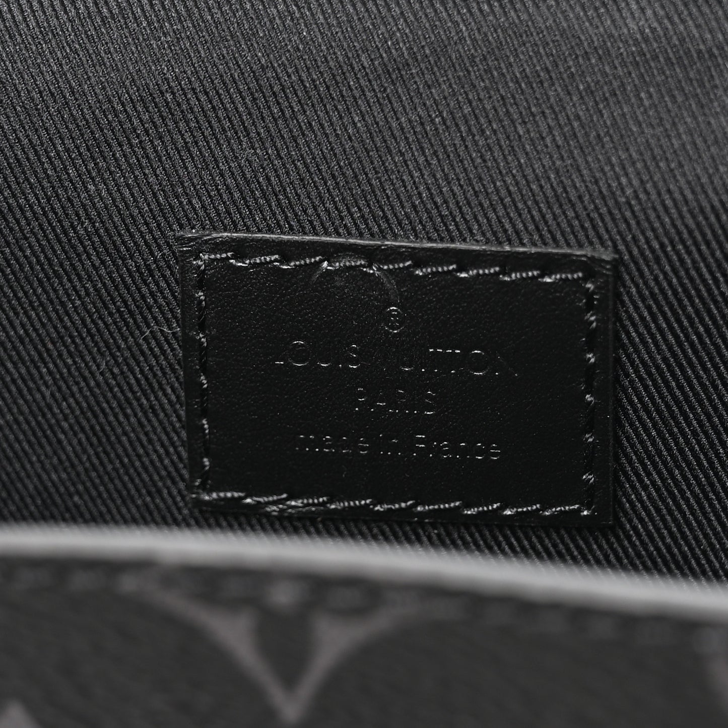Monogram Eclipse Vertical Trunk Wearable Wallet Black